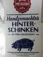 Mängden socker i Handgemachter Hinterschinken