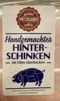 Mängden socker i Hinterschinken