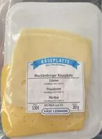 Mängden socker i Mecklenburger Käseplatte