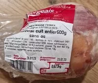 Mängden socker i Jambonneau cuit entier