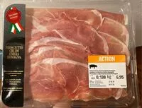 Mängden socker i Jambon cru Riserva Emilia Romagna