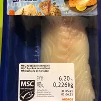 Mängden socker i Kabeljau