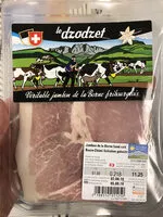 Mängden socker i Jambon de la borne fumé cuit