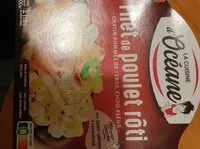 Mängden socker i Filet de poulet rôti Gratin de pommes de terre, chou-fleur