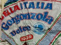 Mängden socker i Gorgonzola dolce