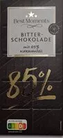 Mängden socker i Bitterschokolade 85%