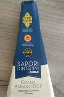 Mängden socker i Grana Padano DOP 20 mesi
