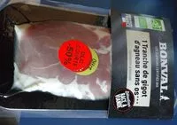 Mängden socker i Tranche de gigot d agneau