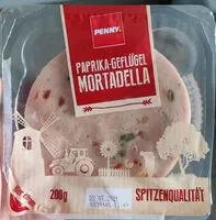 Mängden socker i Paprika-Geflügel Mortadella