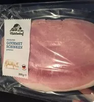 Mängden socker i Gourmet-Schinken, geräuchert