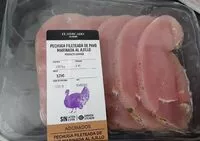 Mängden socker i Pechuga fileteado de pavo