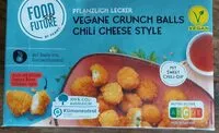Mängden socker i Vegane Crunch Balls Chili Cheese Style