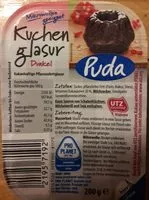 Mängden socker i Kuchen Glasur