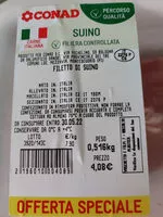 Mängden socker i filetto di suino