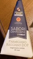 Mängden socker i Parmigiano Reggiano Dop