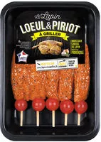 Mängden socker i 5 Brochettes de filets de lapin à la provençale