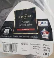 Mängden socker i pintade prête à cuire