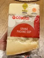 Mängden socker i Grana Padano dop 16 mesi
