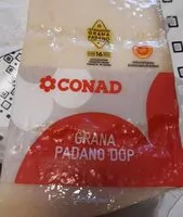 Mängden socker i Grana Padano DOP