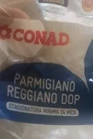 Mängden socker i Parmigiano Reggiano DOP stagionatura minima 24 mesi