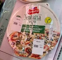 Mängden socker i Pizza vegalia