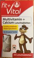 Mängden socker i Multivitamin + Calcium Lutschtabletten