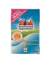 Mängden socker i Blink Desinfizierende Hygienetücher