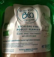 Mängden socker i Escalope fine de poulet fermier