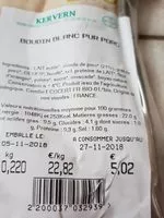 Mängden socker i Boudin Blanc