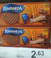 Mängden socker i Galleta digestive choc/leche