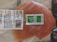 Mängden socker i Chutes de saumon fumé bio