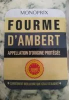 Mängden socker i Fourme d'Ambert AOP