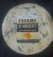 Mängden socker i Fourme d'ambert 