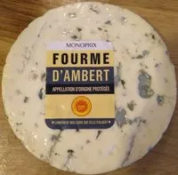 Mängden socker i Fourme d'Ambert