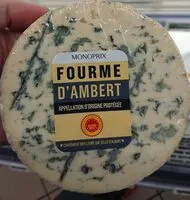 Mängden socker i Fourme d'ambert