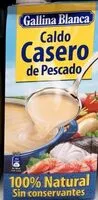 Mängden socker i Caldo casero de pescado