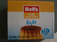 Mängden socker i Bell's Flan sabor Vainilla Light