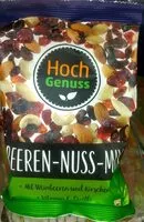 Mängden socker i Beeren-Nuss-Mix