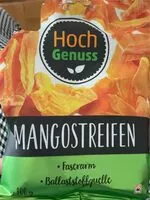 Mängden socker i Mangostreifen