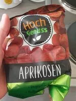 Mängden socker i Aprikosen getrocknet