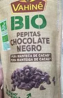 Mängden socker i Vahine bio pepitas de chocolate negro