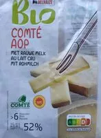 Mängden socker i Comté bio AOP