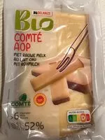 Mängden socker i Comté AOP Bio
