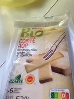 Mängden socker i Comté AOP au lait cru