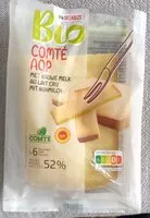 Mängden socker i Bio comté AOP au lait cru