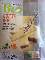 Mängden socker i Comté AOP