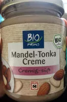 Mängden socker i Mandel-Tonka-Creme