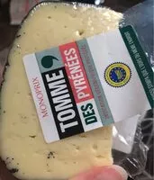 Mängden socker i Tomme des pyrénnées