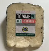 Mängden socker i Tomme des pyrénées