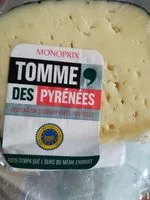 Mängden socker i Tomme des Pyrénées